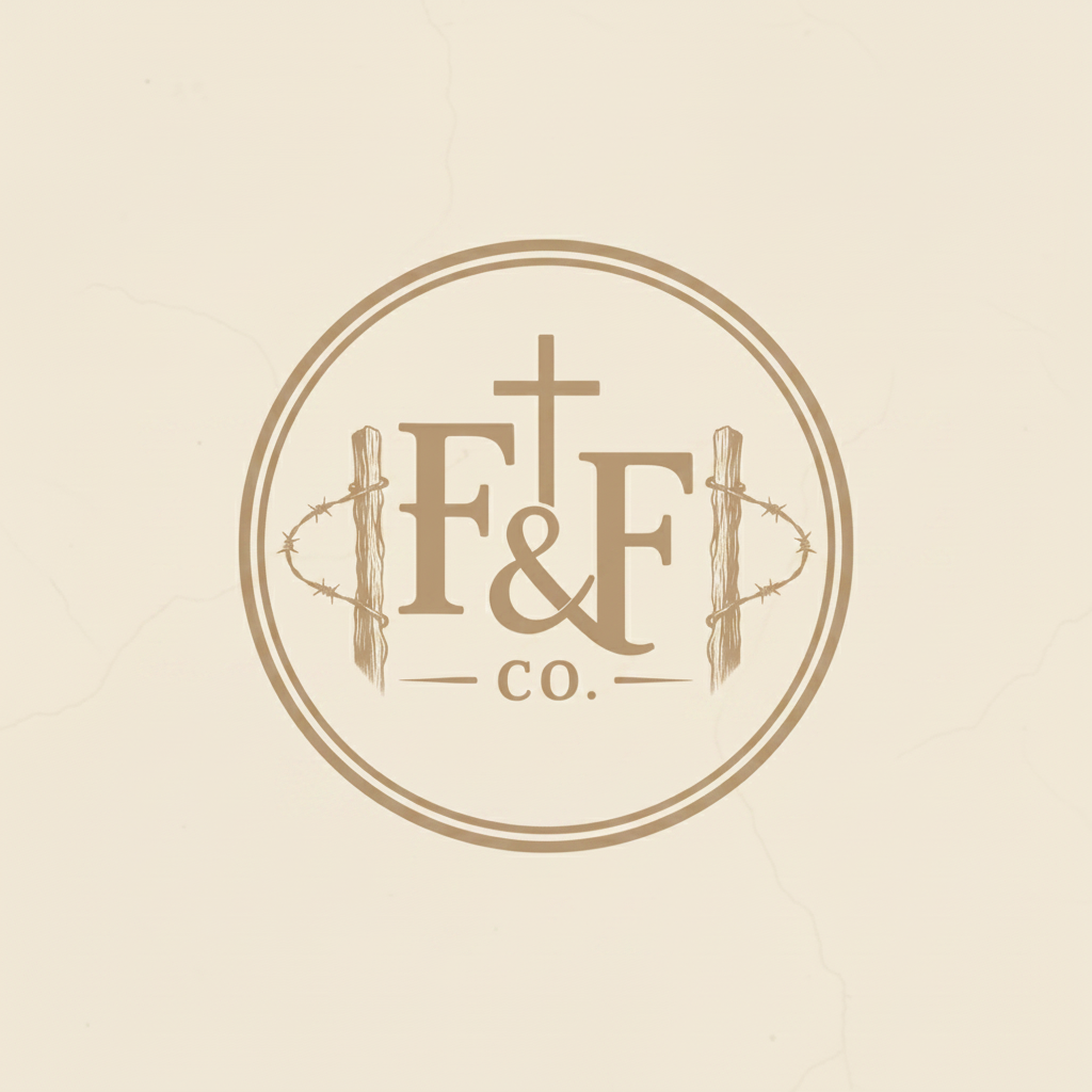 F&F Monogram - Circle & Darker